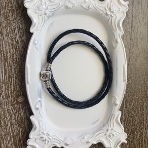Pandora leather bracelet